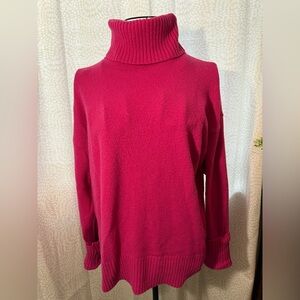 Old Navy Women's Pink Turtleneck Sweater, S